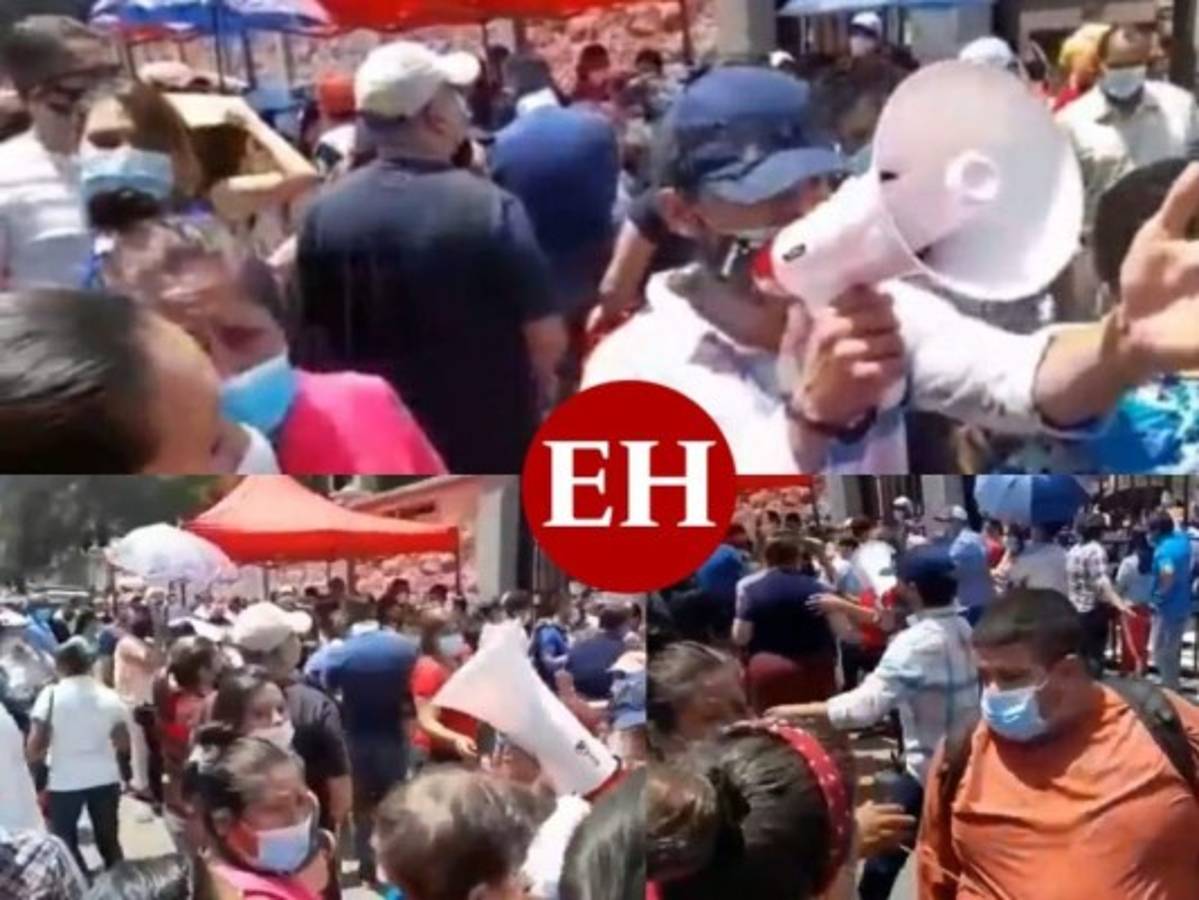 UPNFM: Capitalinos reclaman su DNI entre empujones, aglomeración y desorden