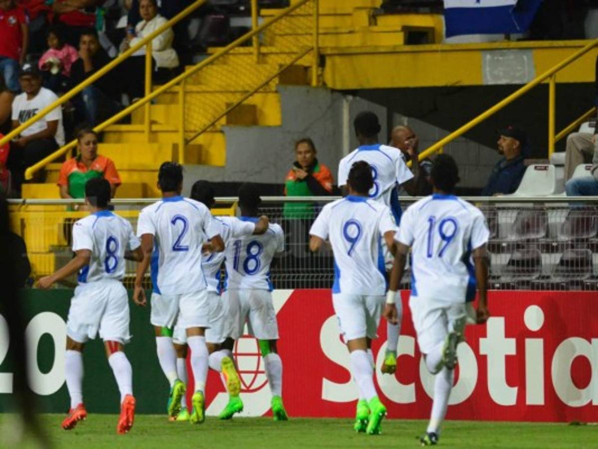 Selección de Honduras sub 20 de Honduras se luce con dos golazos y vence a Panamá en el Premundial