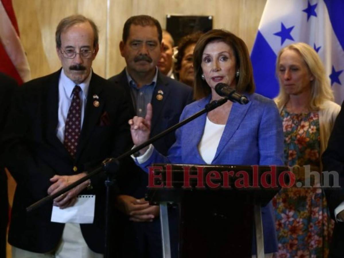 Cinco puntos claves de la visita de Nancy Pelosi a Honduras