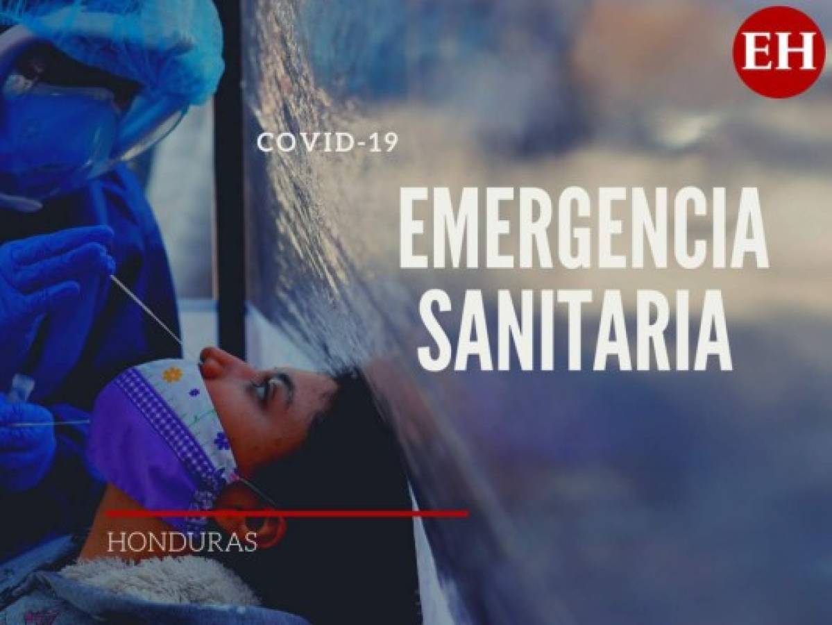 Honduras suma 2,617 muertos y 92,724 infectados por covid-19