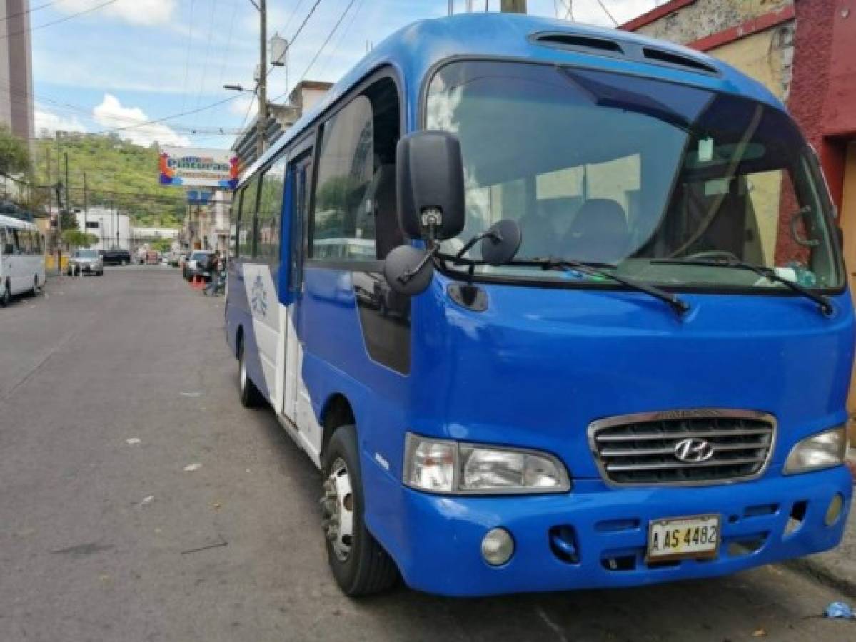 Disparan contra un bus de ruta interurbana en Comayagüela; no se reportan heridos