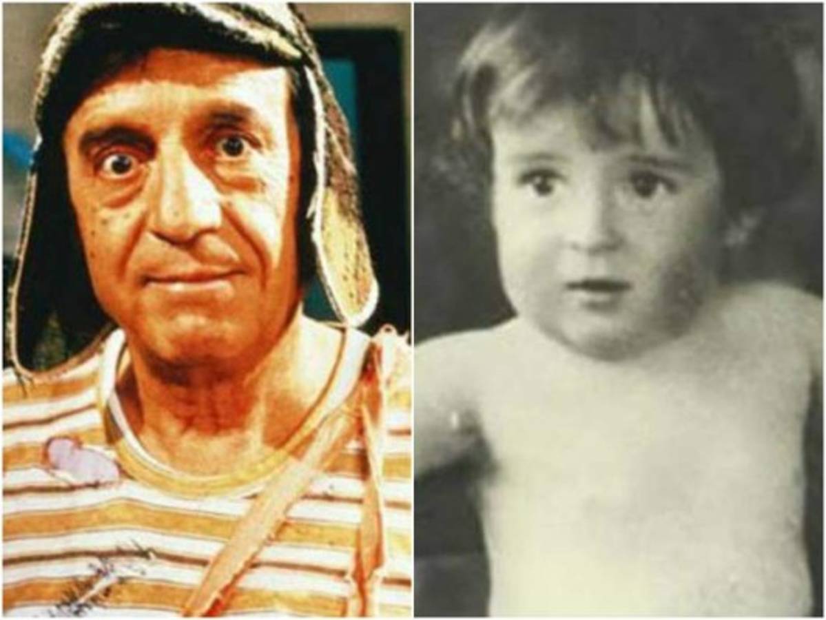 Así eran los personajes del Chavo del 8 cuando eran niños