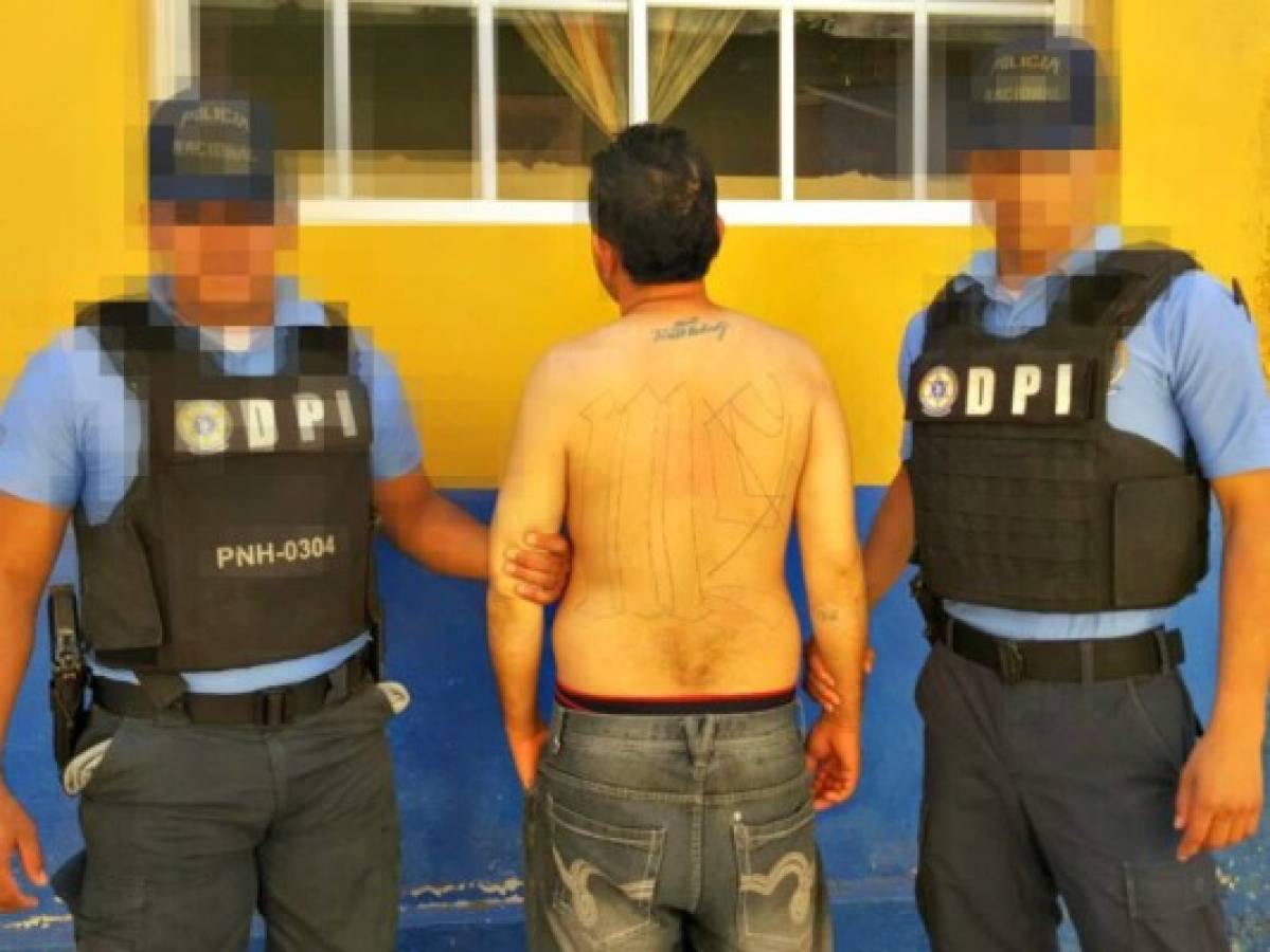 Honduras: Capturan a supuesto integrante de la Mara Salvatrucha de El Salvador