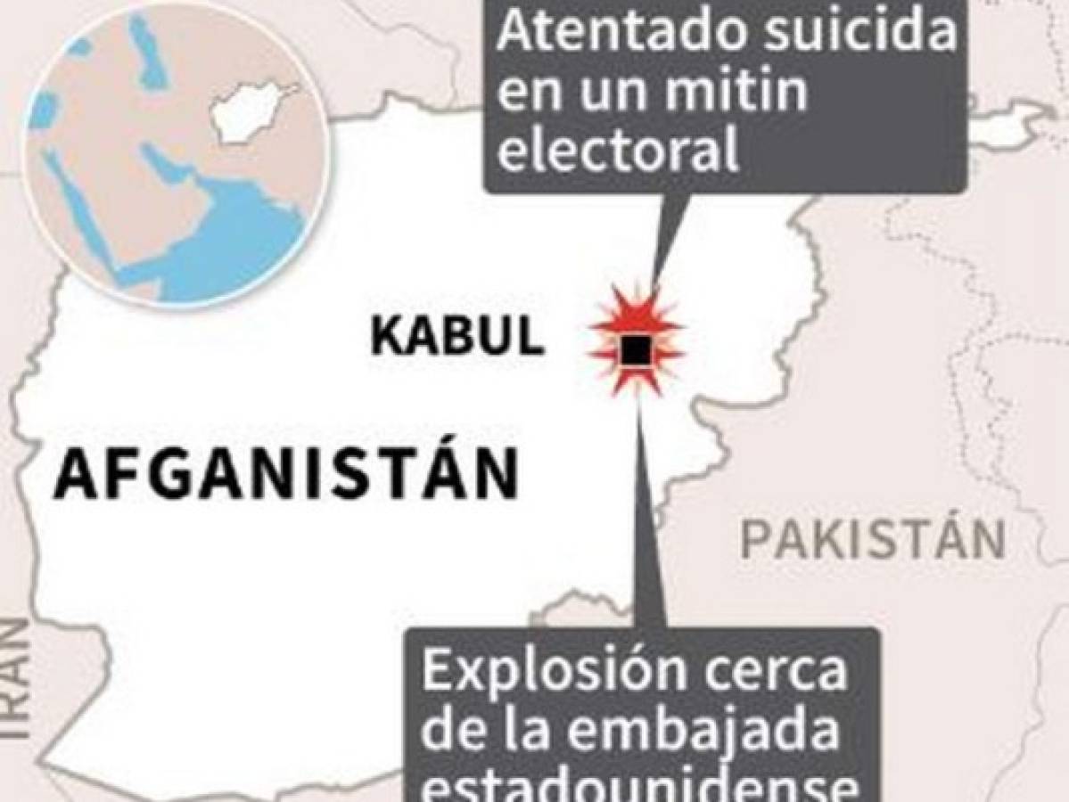 48 muertos en Afganistán en dos atentados en plena campaña electoral