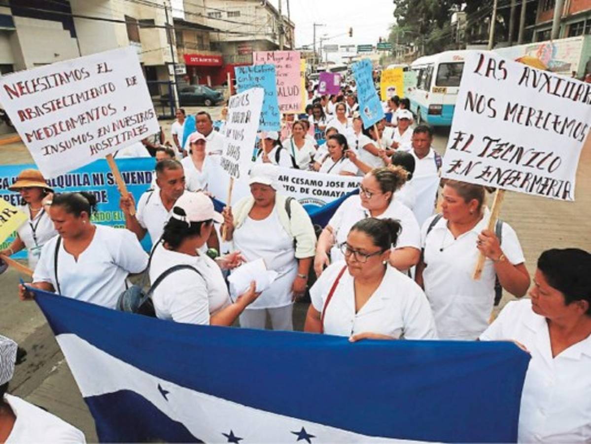 Aprueban aumento de 500 lempiras a técnicos de Salud