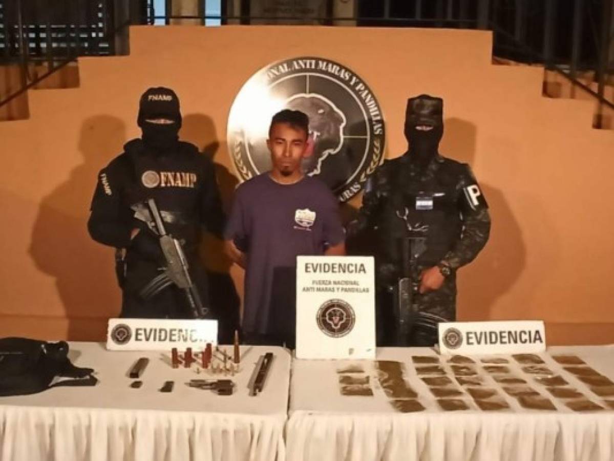 Capturan a presunto integrante de la MS-13 en Tegucigalpa