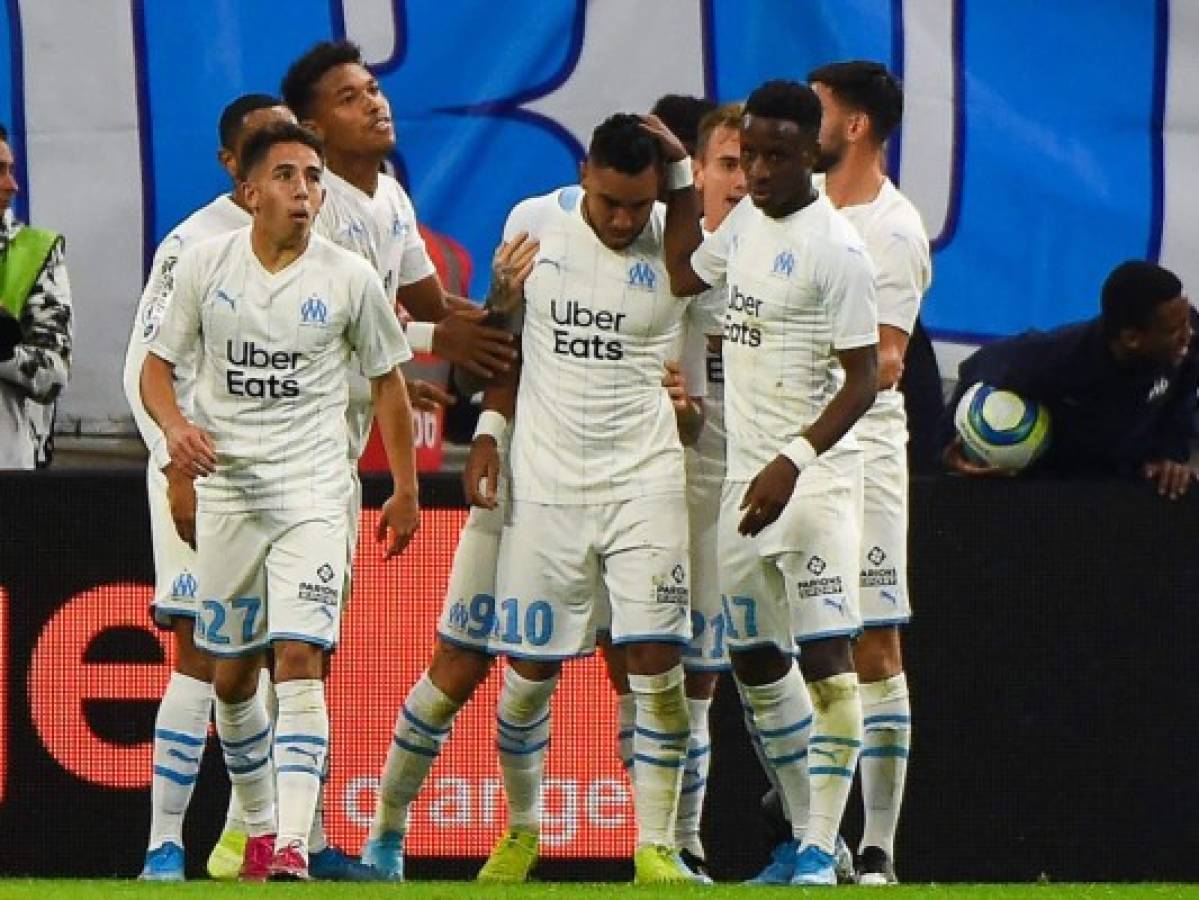 Marsella se impone al Lyon por 2-1 y se coloca segundo en la Ligue 1
