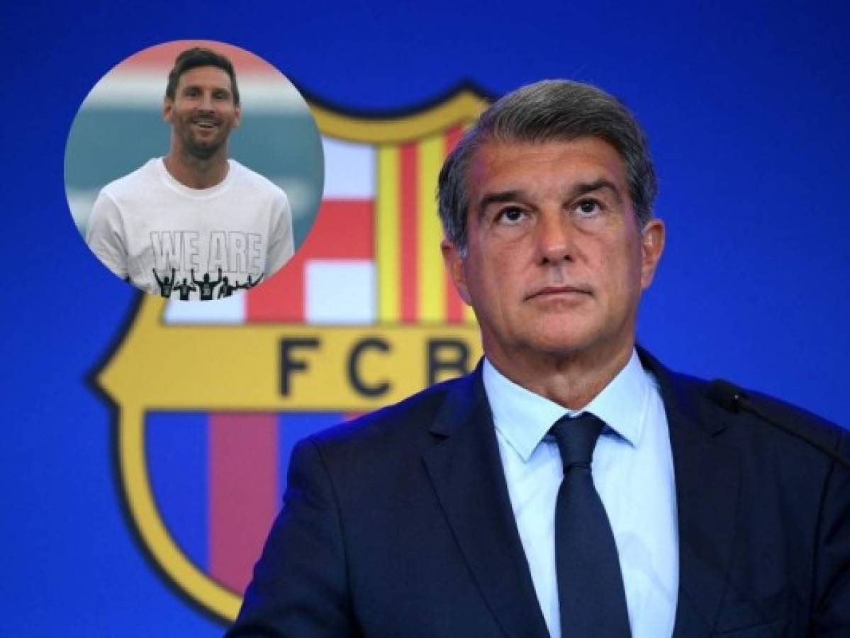 Laporta sobre la marcha de Messi: 'Es triste, pero era necesario'