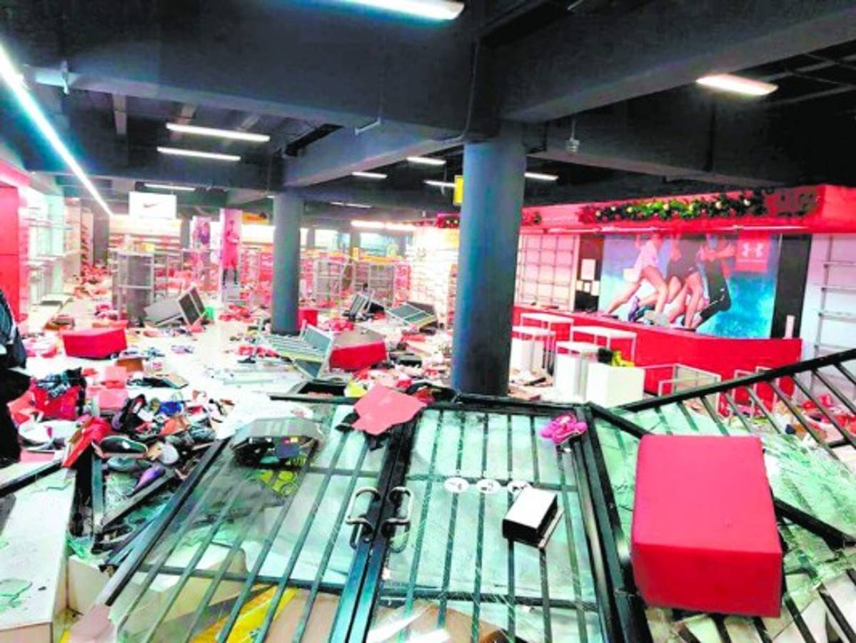 Destrucción, saqueos, quemas y tomas de la Alianza en el norte de Honduras