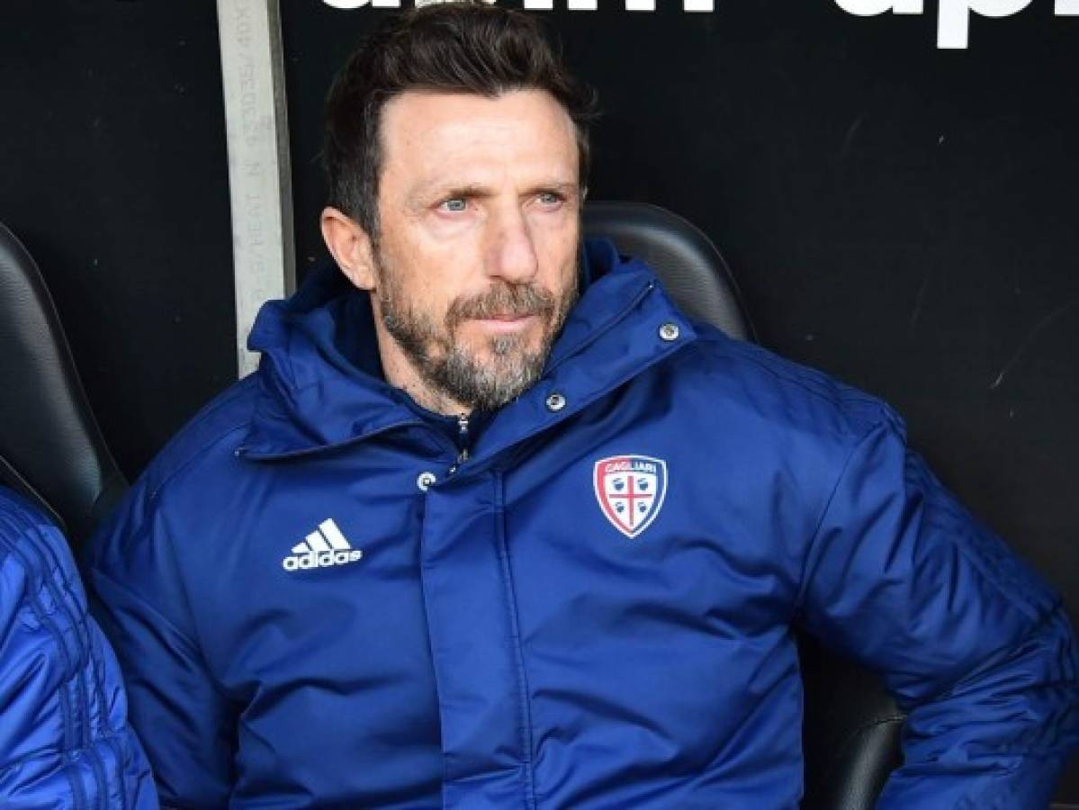 Cagliari despide a su entrenador Eusebio Di Francesco  