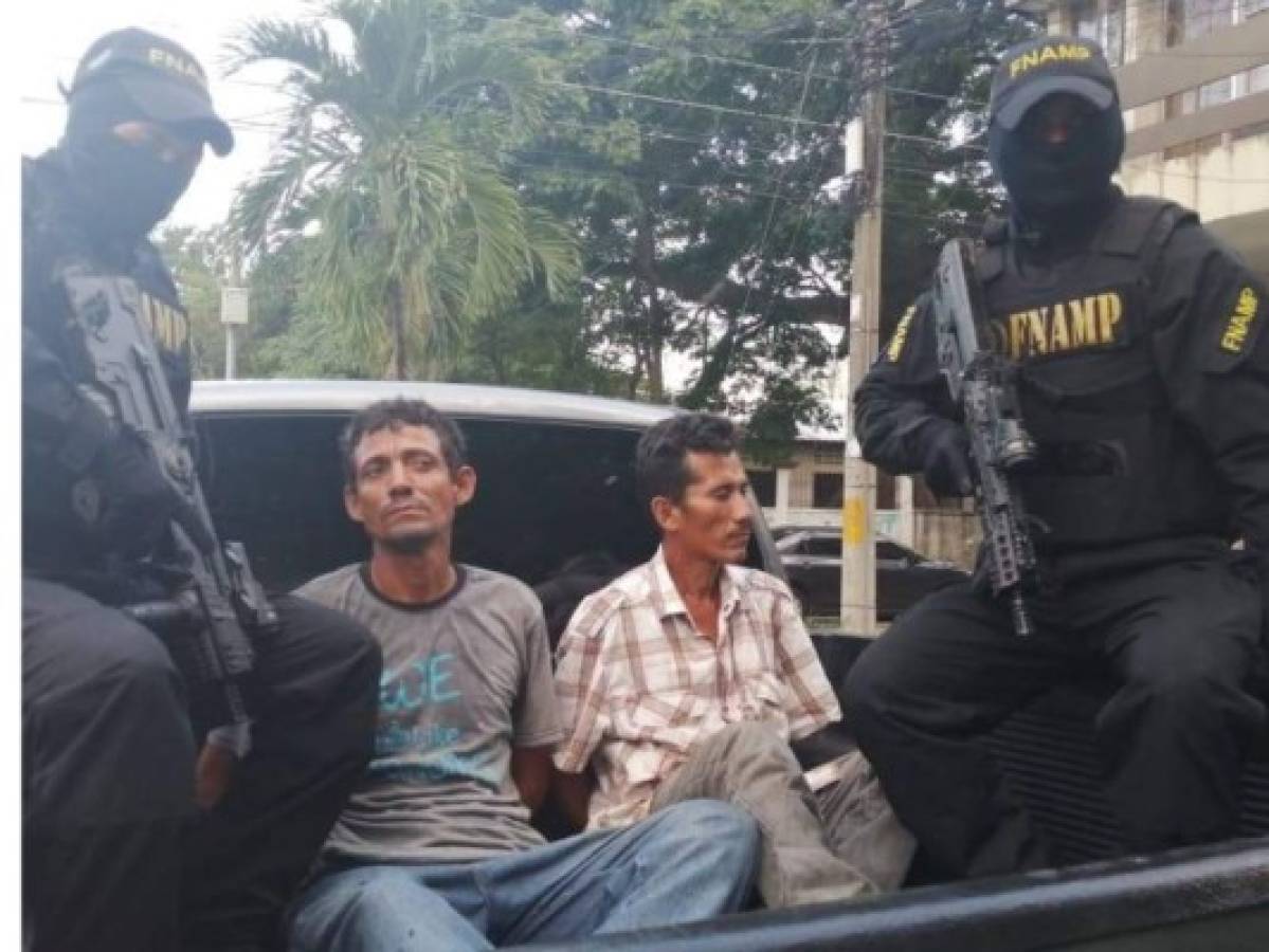 Capturan a 'El Diablo' y 'El lento', integrantes de la MS-13 en San Pedro Sula