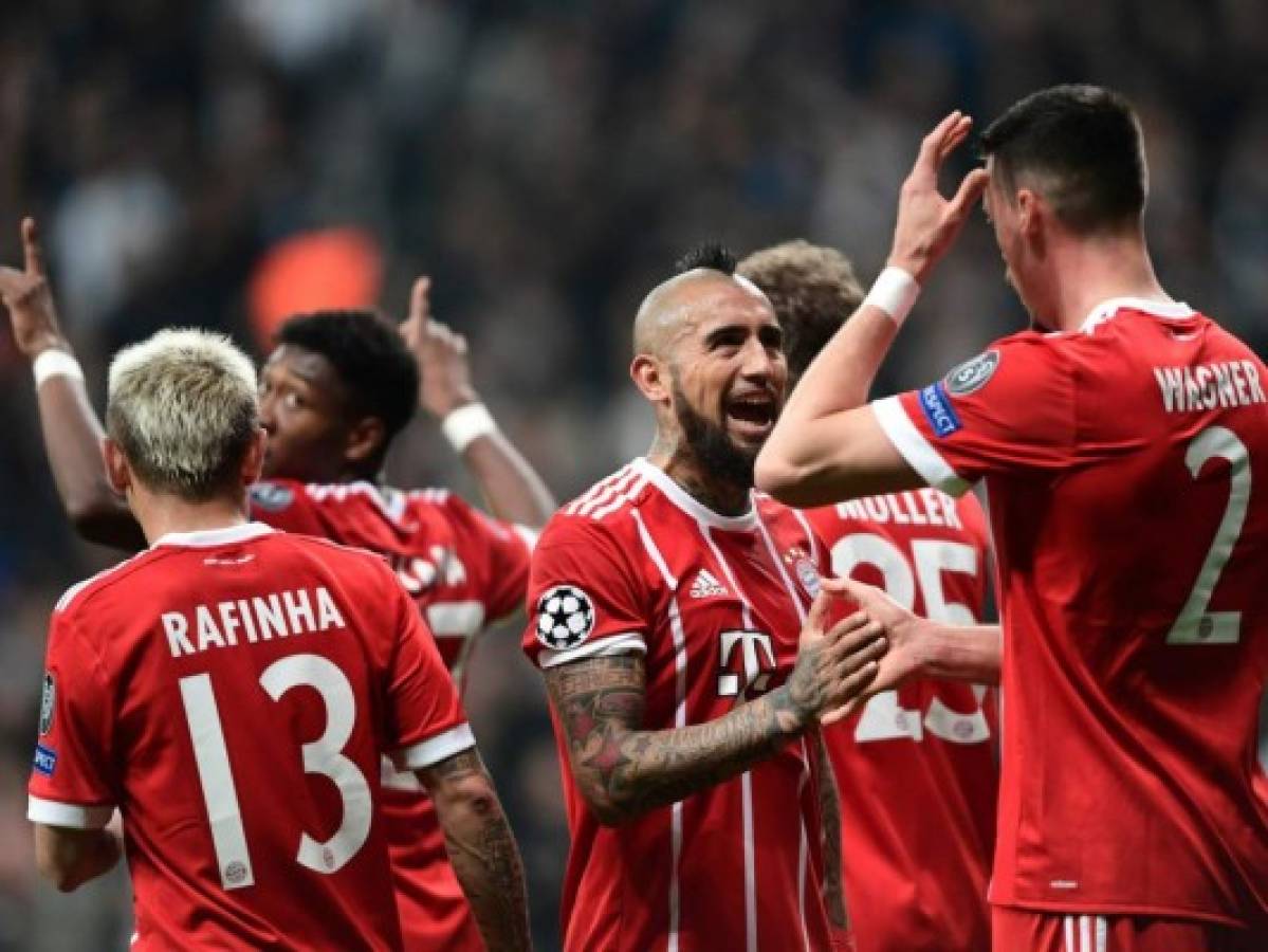 Bayern se pasea a cuartos de Champions con nuevo triunfo ante Besiktas