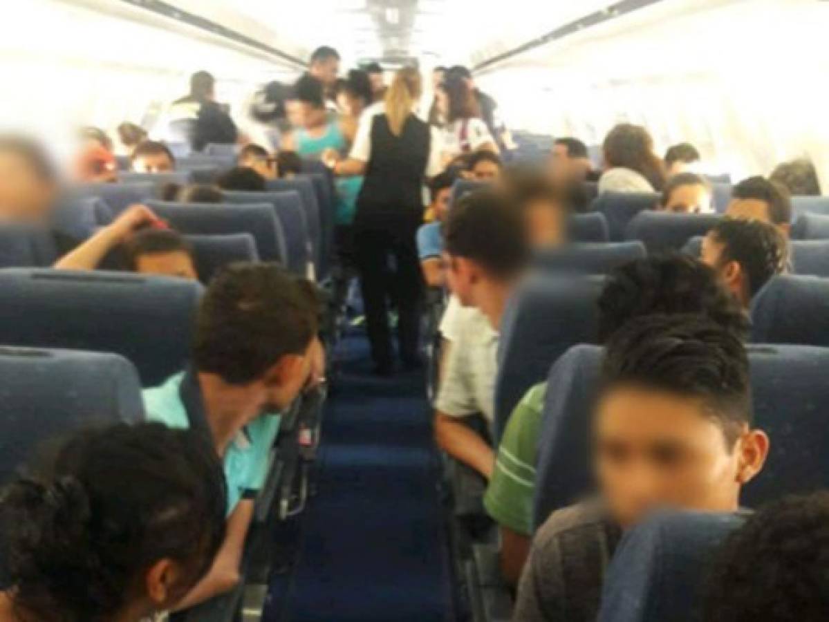 México deporta vía aérea a 110 migrantes hondureños