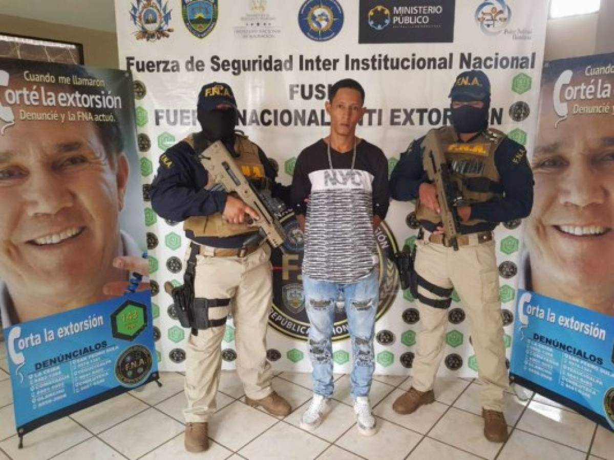 Cae presunto integrante de la pandilla 18 que figura en la lista de los más buscados en Honduras