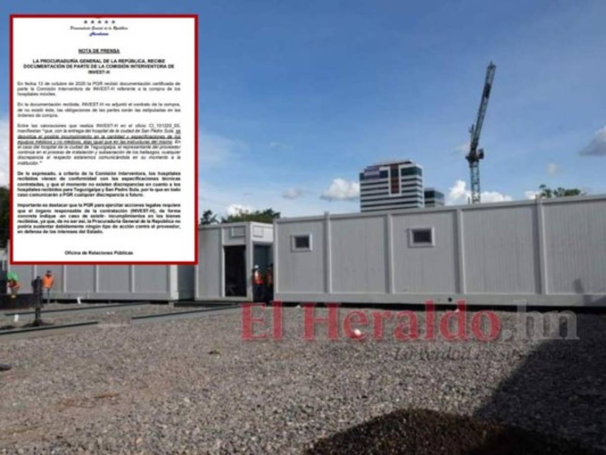 PGR finalmente recibe informe de la comisión interventora de Invest-H