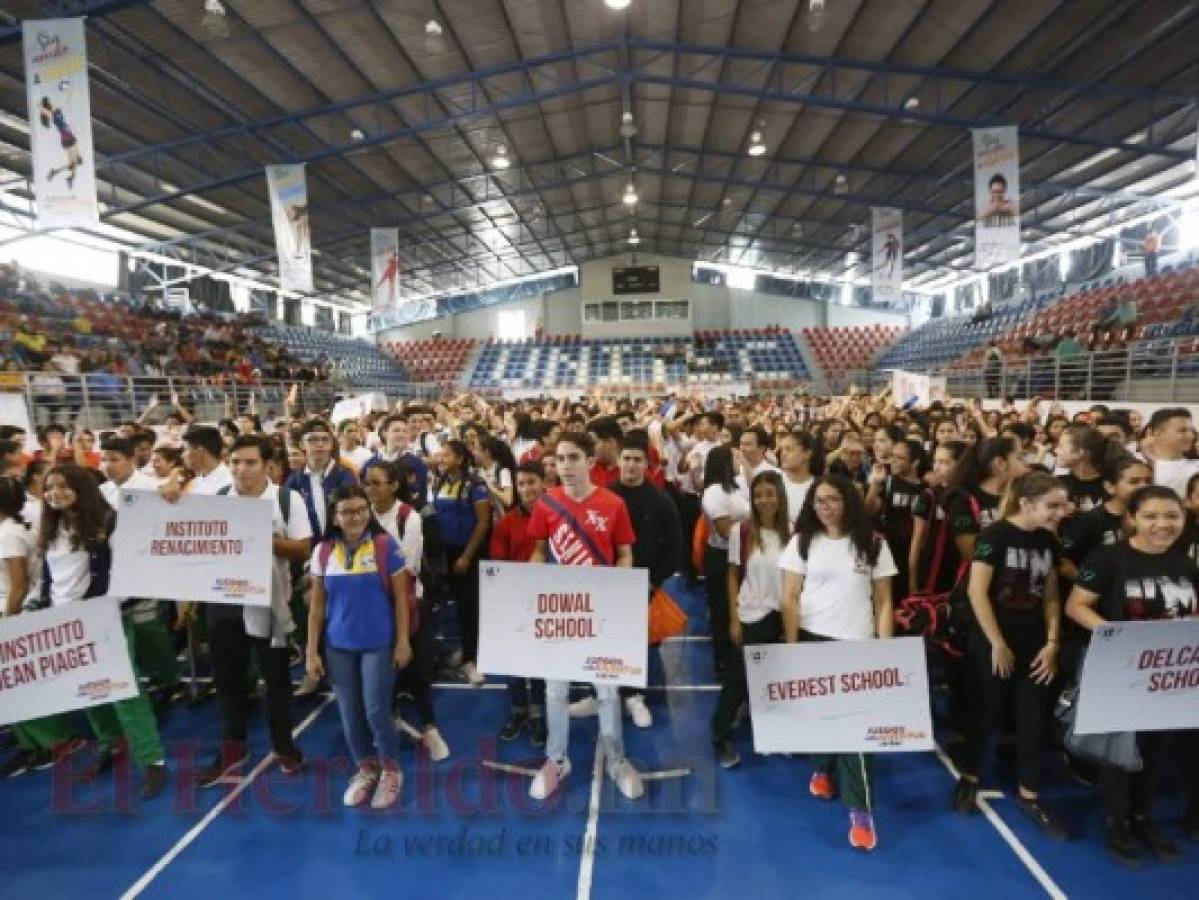 Unitec inaugura los Juegos de la Juventud 2019