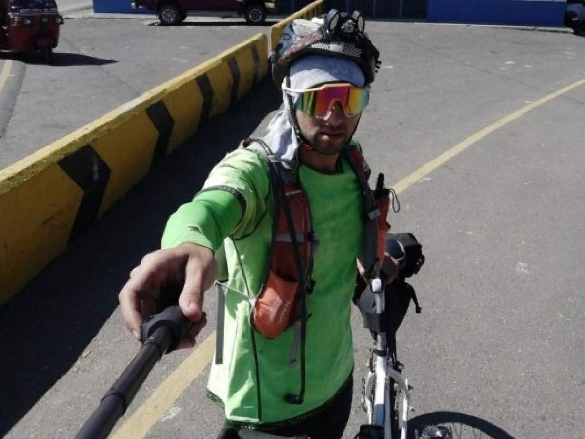  El rambo del ciclismo hondureño supera el millaje de la Vuelta El Heraldo
