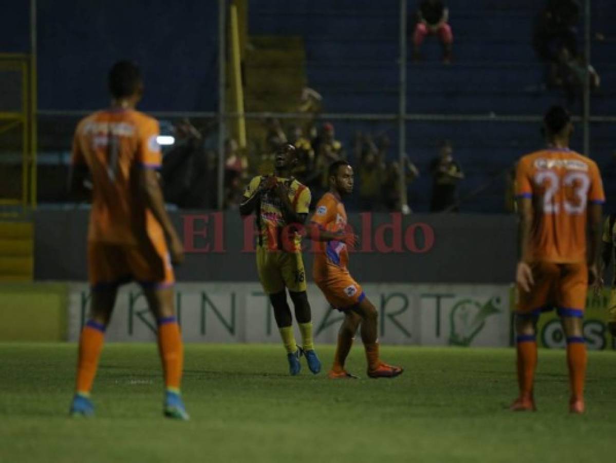 Lobos de la UPN se imponen 1-0 ante Real España en el estadio Morazán