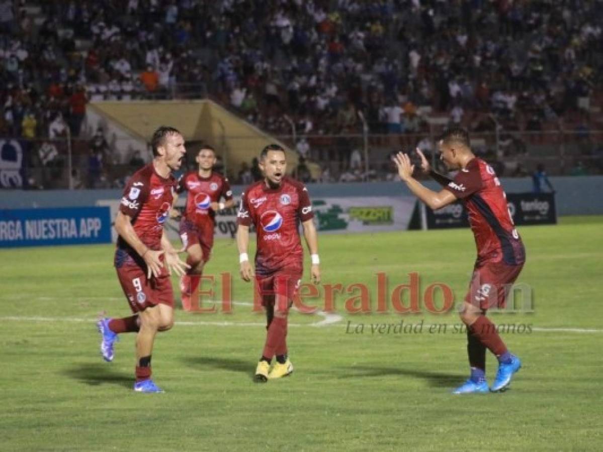 Motagua venció 1-0 a Victoria en sufrido partido en La Ceiba