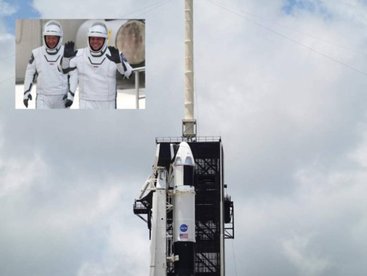 EN VIVO: Siga aquí el lanzamiento de SpaceX y la NASA