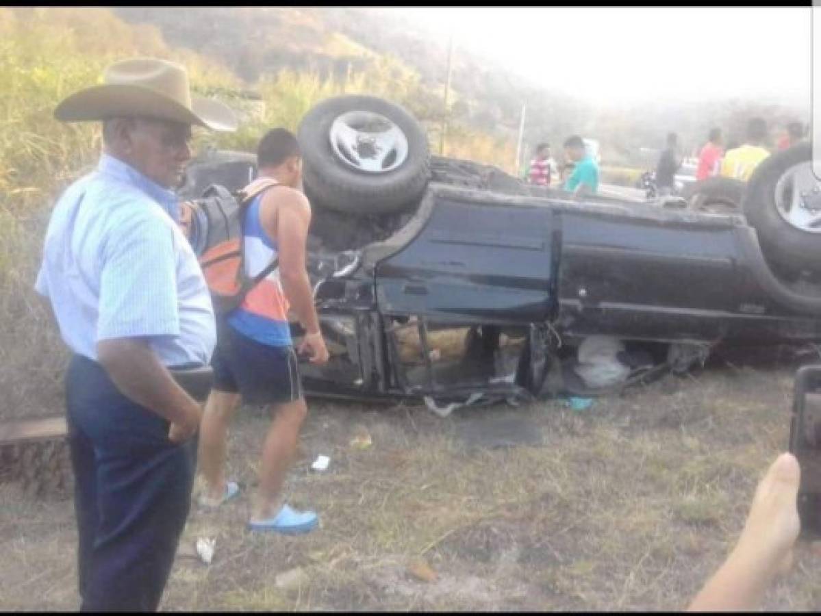 Al menos cuatro muertos deja accidente vial en San Esteban, Olancho