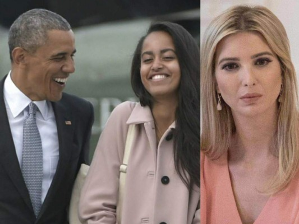 Ivanka Trump y Chelsea Clinton defienden a Malia Obama tras ser filmada fumando