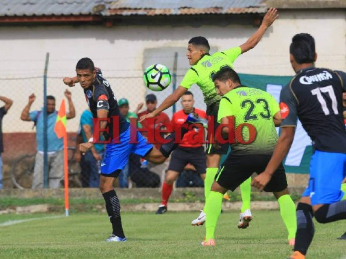 Real de Minas suma un punto a costillas de Motagua en el estadio Marcelo Tinoco de Danlí