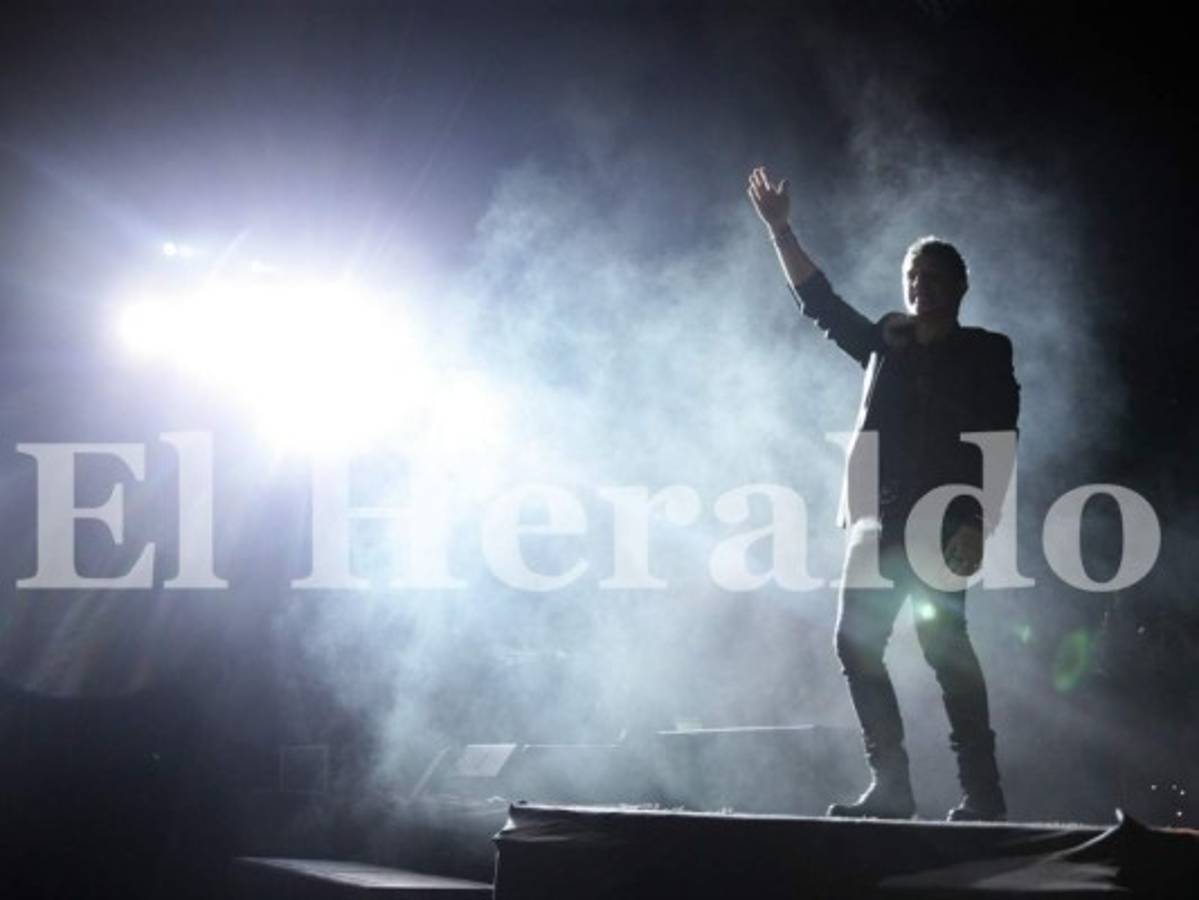 Las frases de Alejandro Sanz en Tegucigalpa