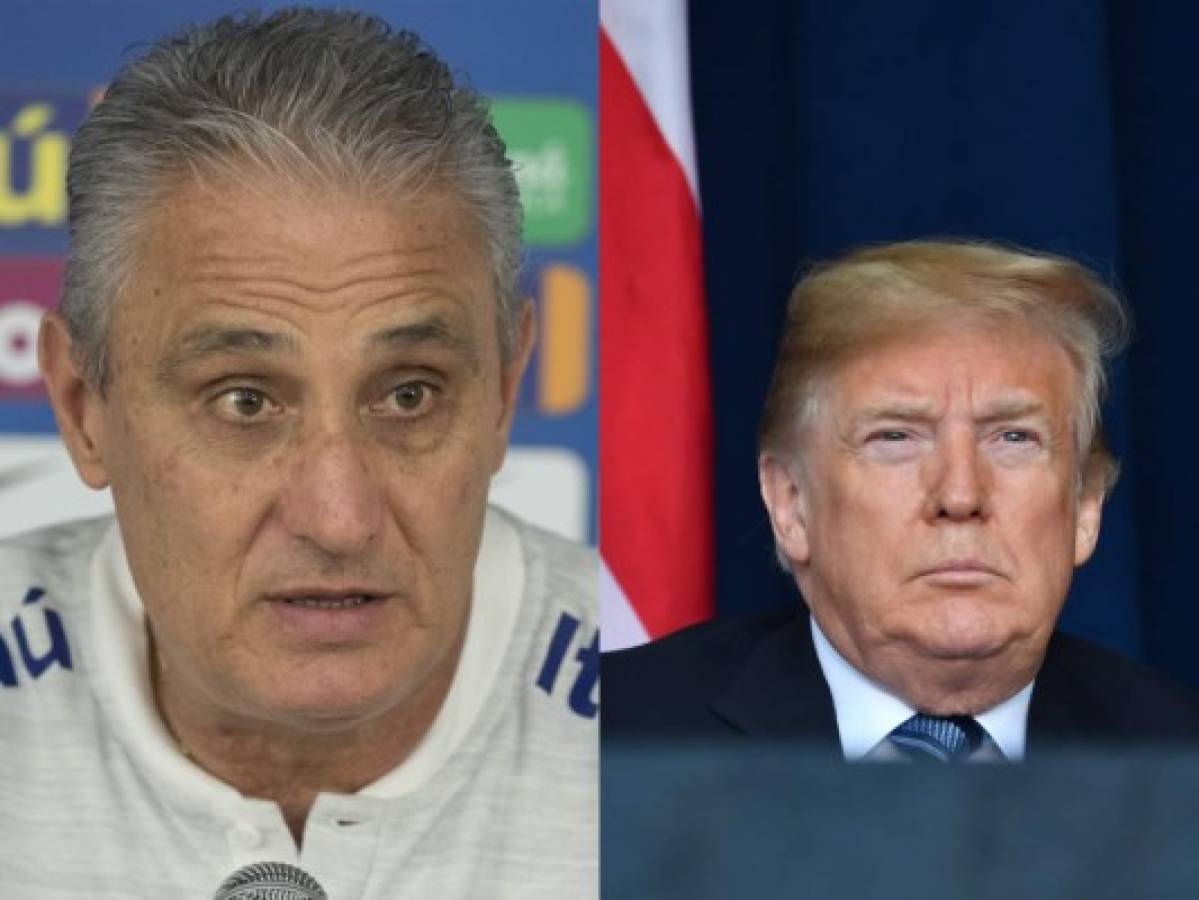 Tite contesta a Trump: 'Nosotros tenemos cinco Copas del Mundo'