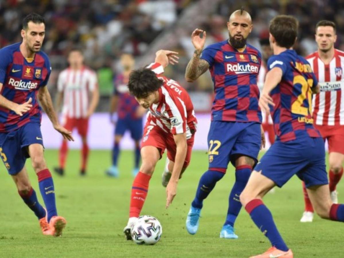 Atlético de Madrid vence 3-2 al Barcelona y jugará la final de la Supercopa de España