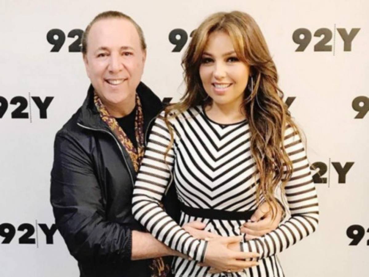 Thalía dedica romántica letra de canción 'Junto a ti' a su esposo Tommy Mottola