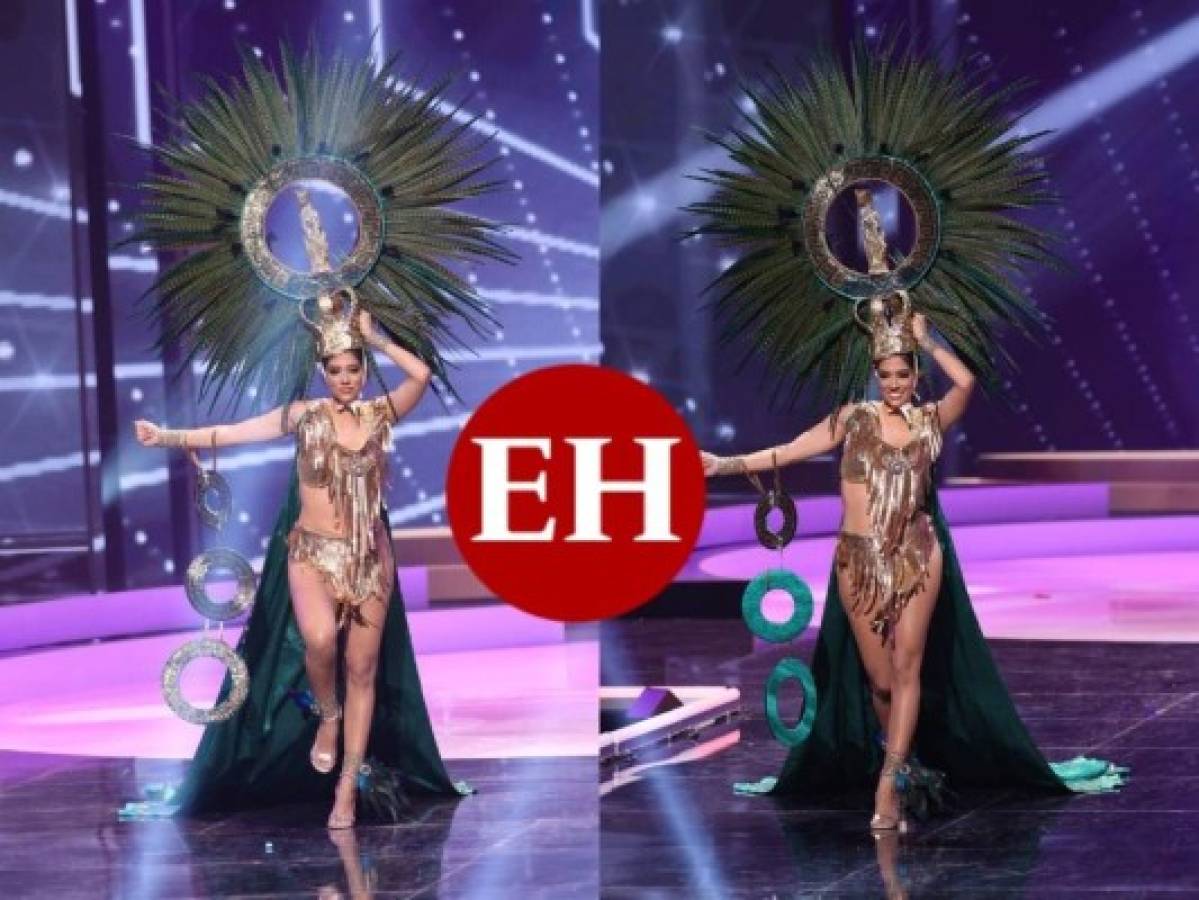 Cecilia Rossell deslumbra con traje típico en el Miss Universo 2021