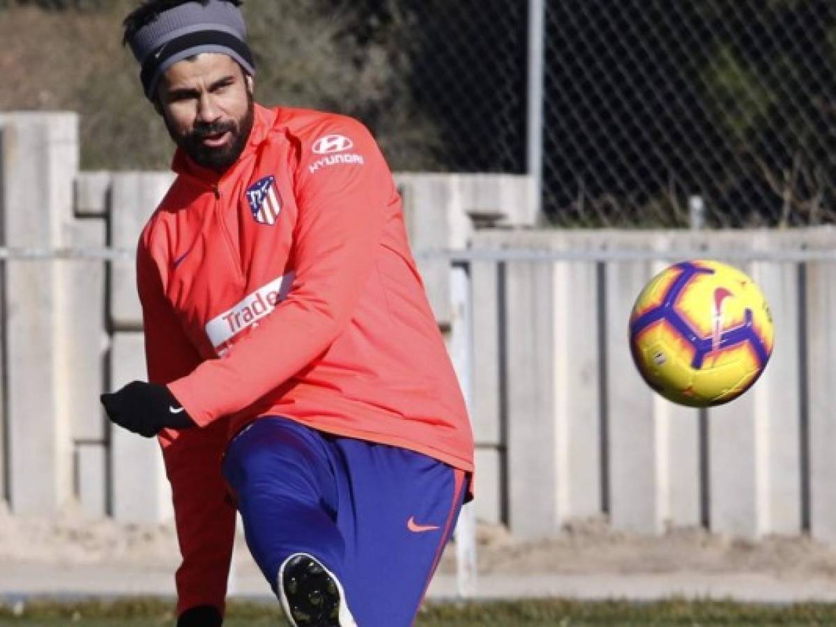 Fútbol español: Diego Costa regresa a los entrenamientos del Atlético de Madrid