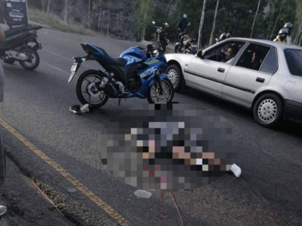 Anciano muere atropellado por motociclista en Comayagüela