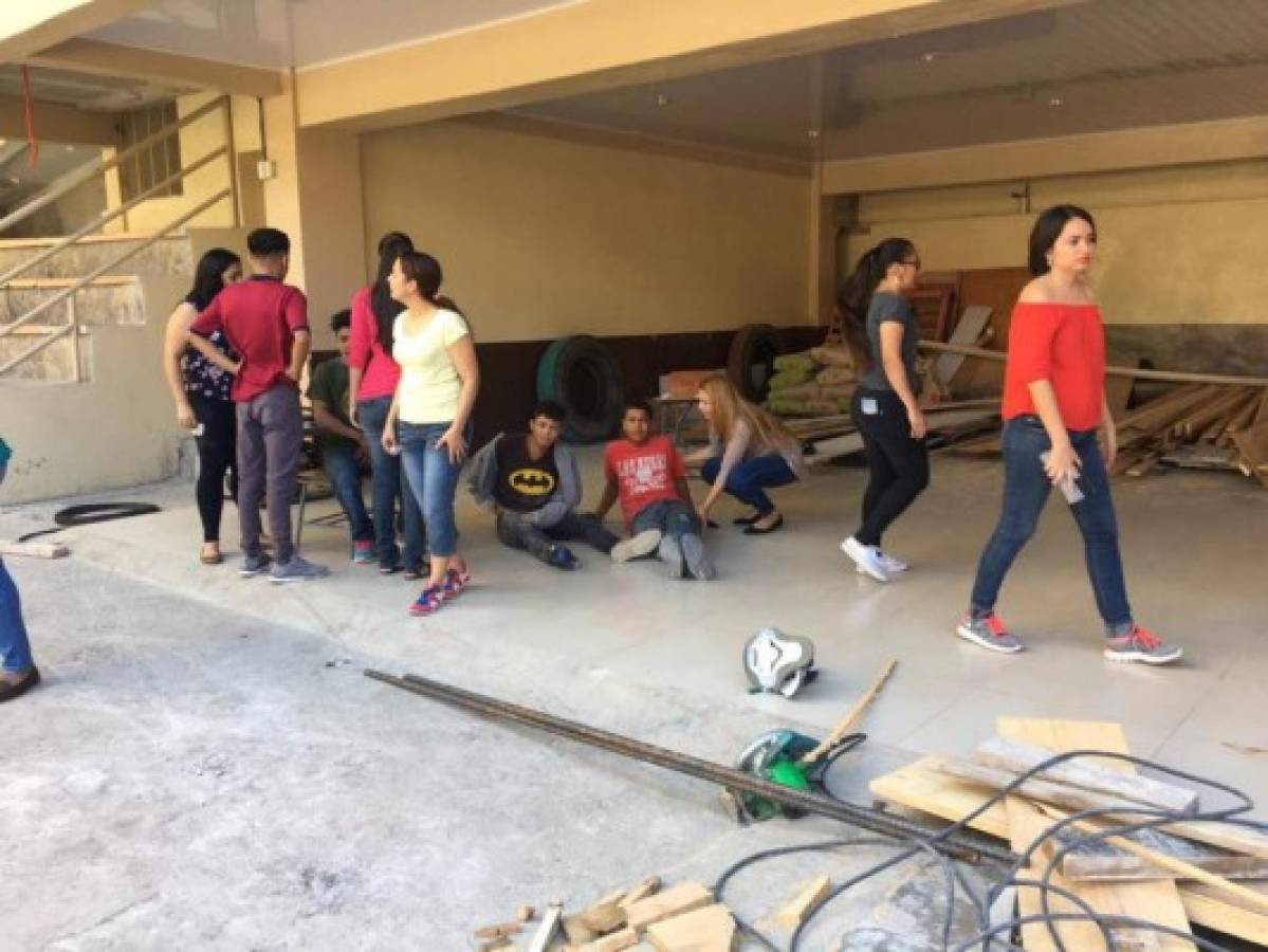 Comayagua: Derrumbe de muro dejó un muerto y seis heridos en colegio