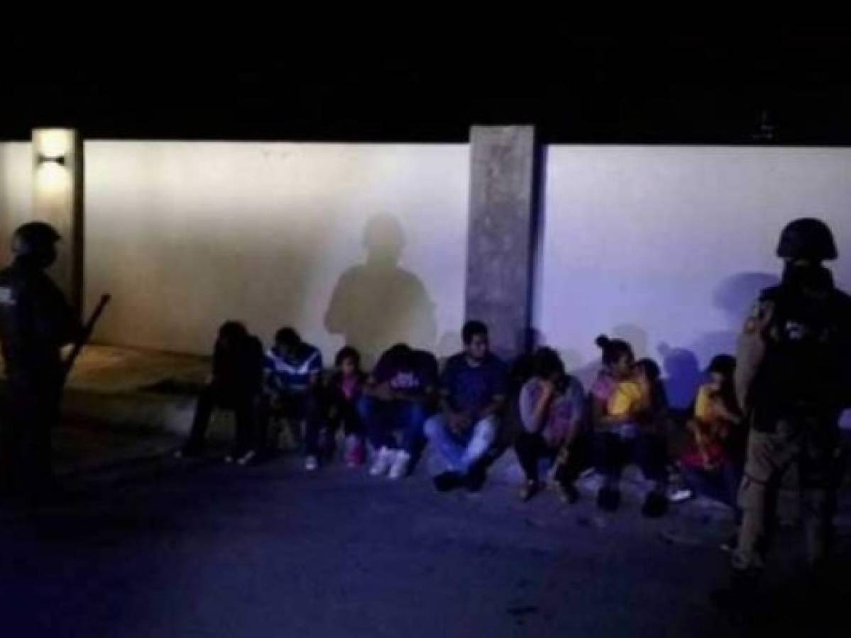 Rescatan a 10 migrantes hondureños en Nuevo León, México