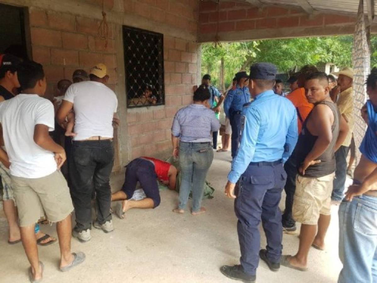 Frente a sus hijos matan a mujer en aldea de El Corpus, Choluteca