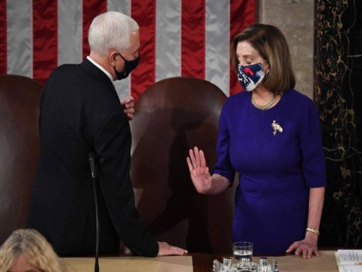 Congreso de Estados Unidos reanudará conteo de votos esta noche