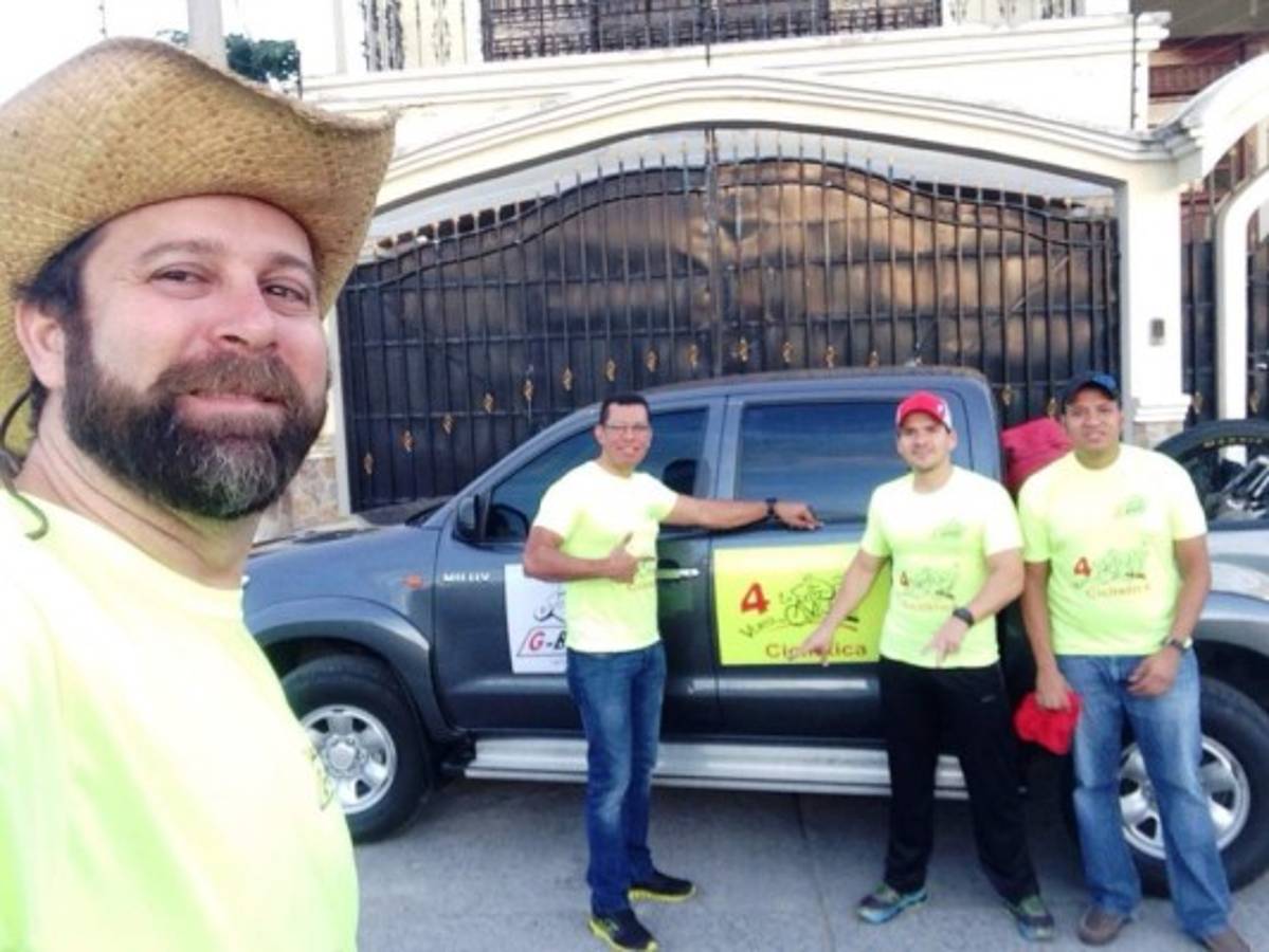 Comienzan a llegar competidores para la Cuarta Vuelta Ciclística de Tegucigalpa