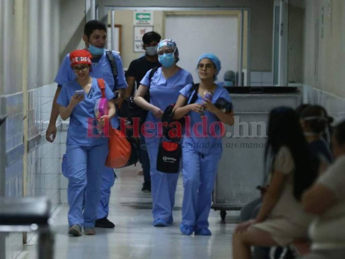 A 583 sube la cifra de trabajadores de la salud contagiados en Honduras