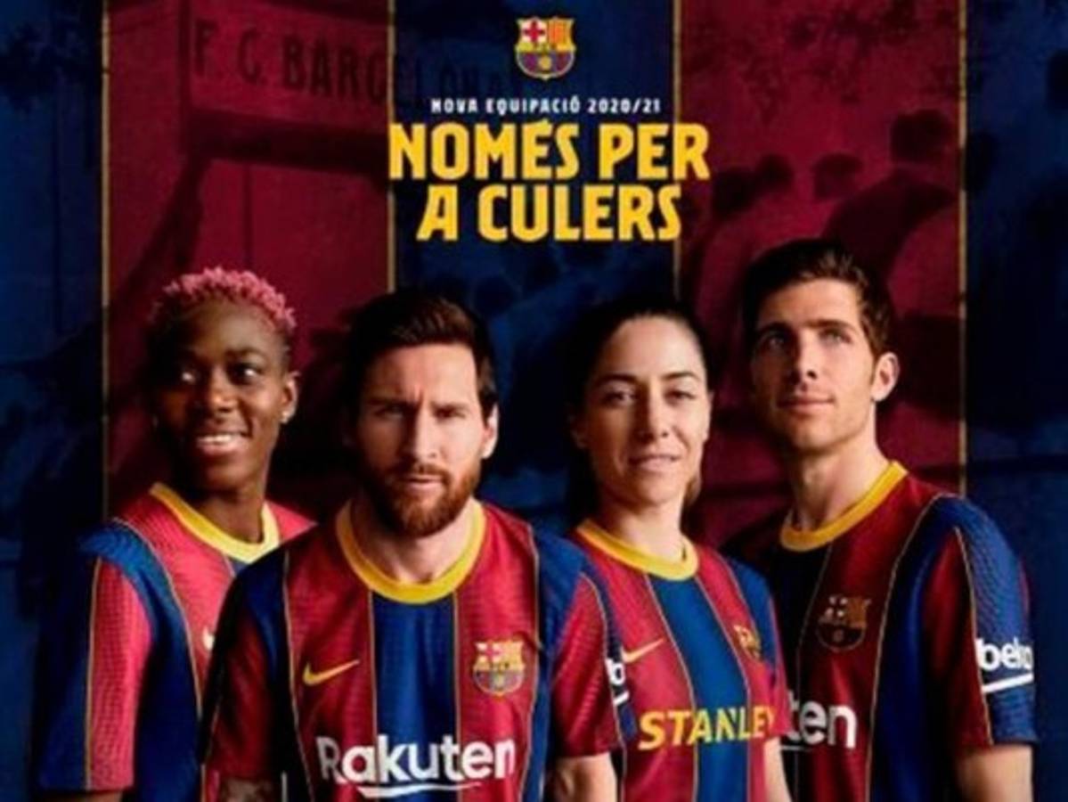 Así es el diseño de la nueva camiseta 20-21 del Barcelona