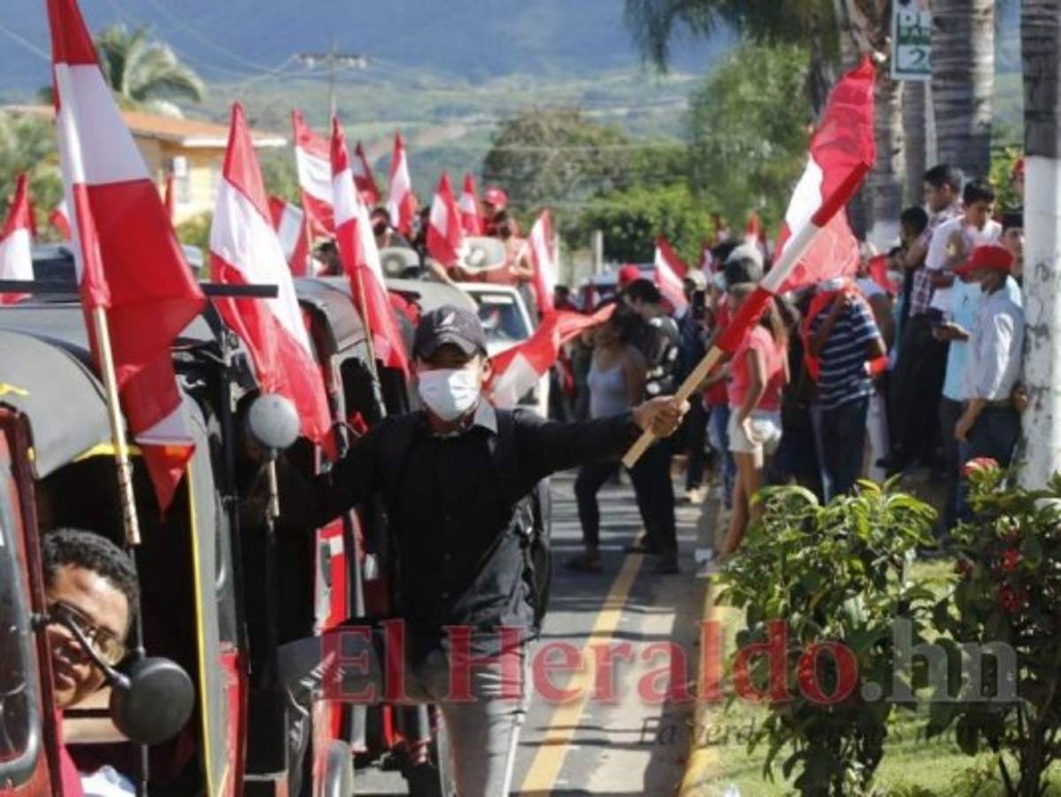 Se realizó una gran caravana. Foto: David Romero/El Heraldo