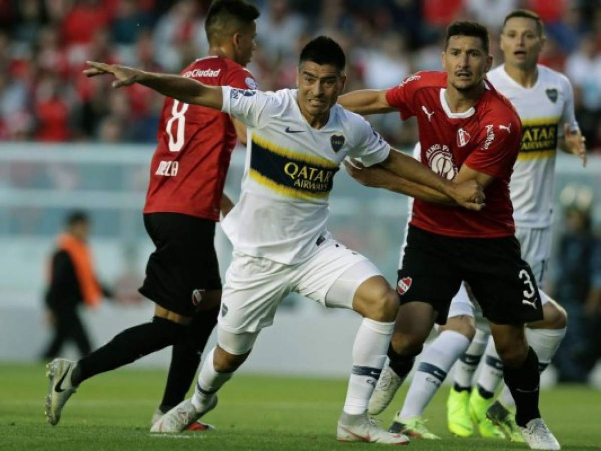 Boca y River ganan en la Superliga argentina, antes de superfinal de la Libertadores