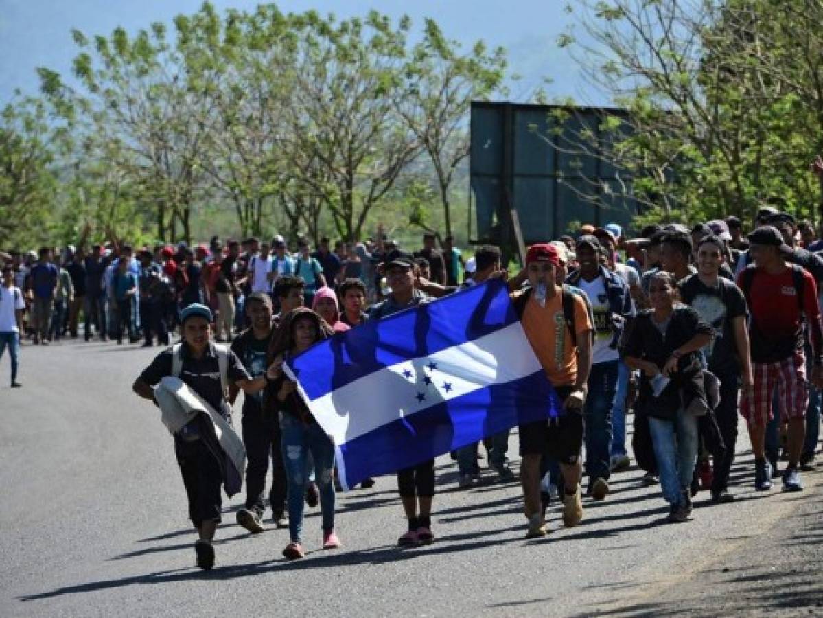 Gráficos: México, un embudo para los migrantes hondureños
