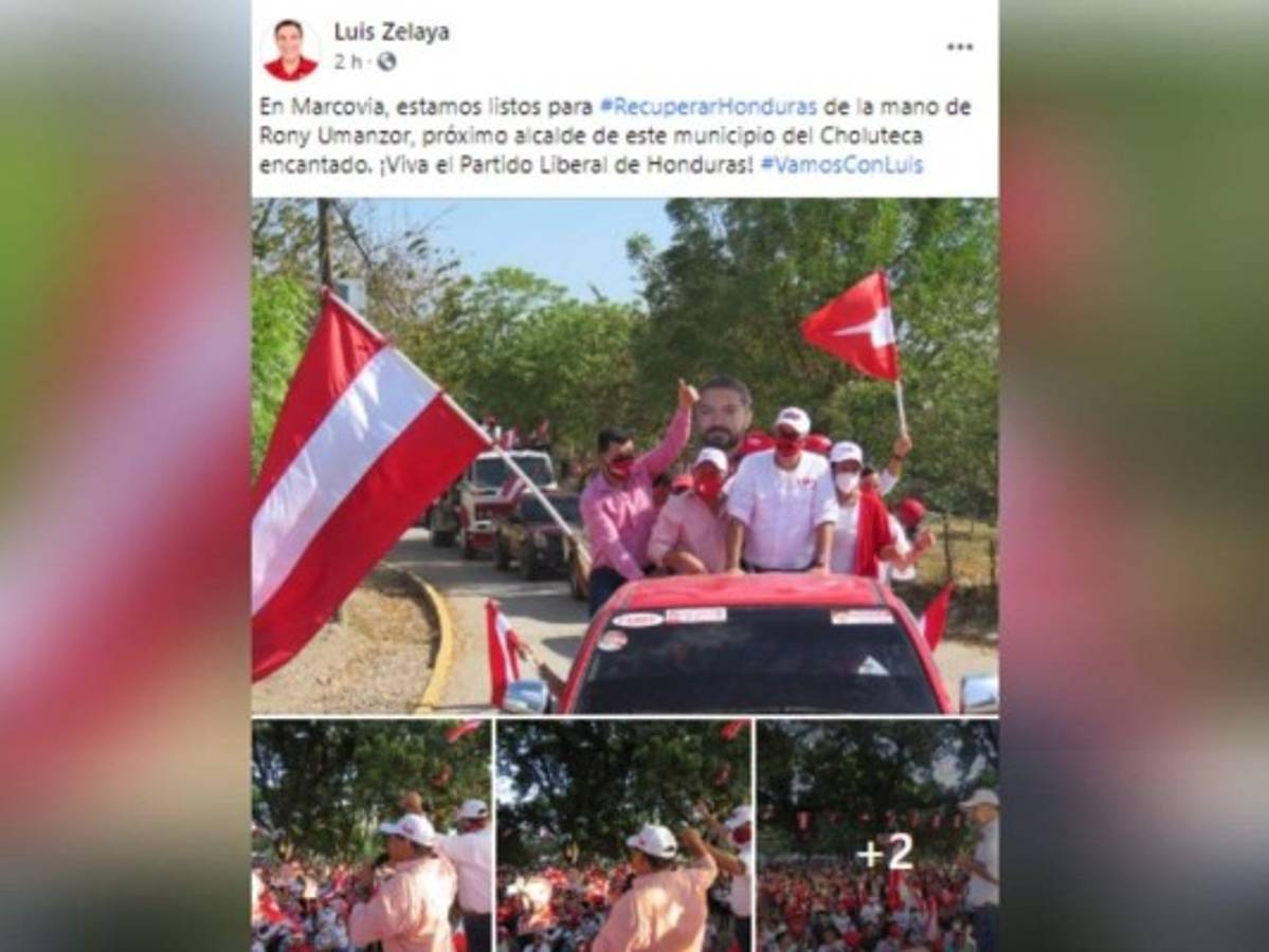 Concentraciones, promesas y fotografías: Así avanza la campaña política en Honduras