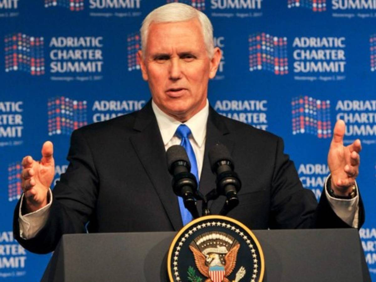 Vicepresidente de EEUU insta a 'condenar el régimen de Maduro' en Venezuela