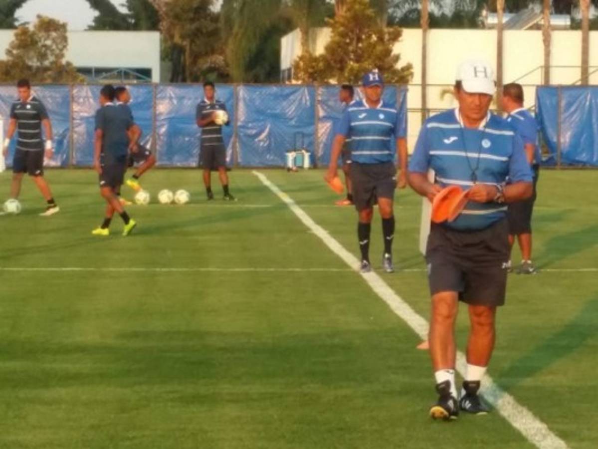 Sub 23 de Honduras realiza su entrenamiento en Belo Horizonte