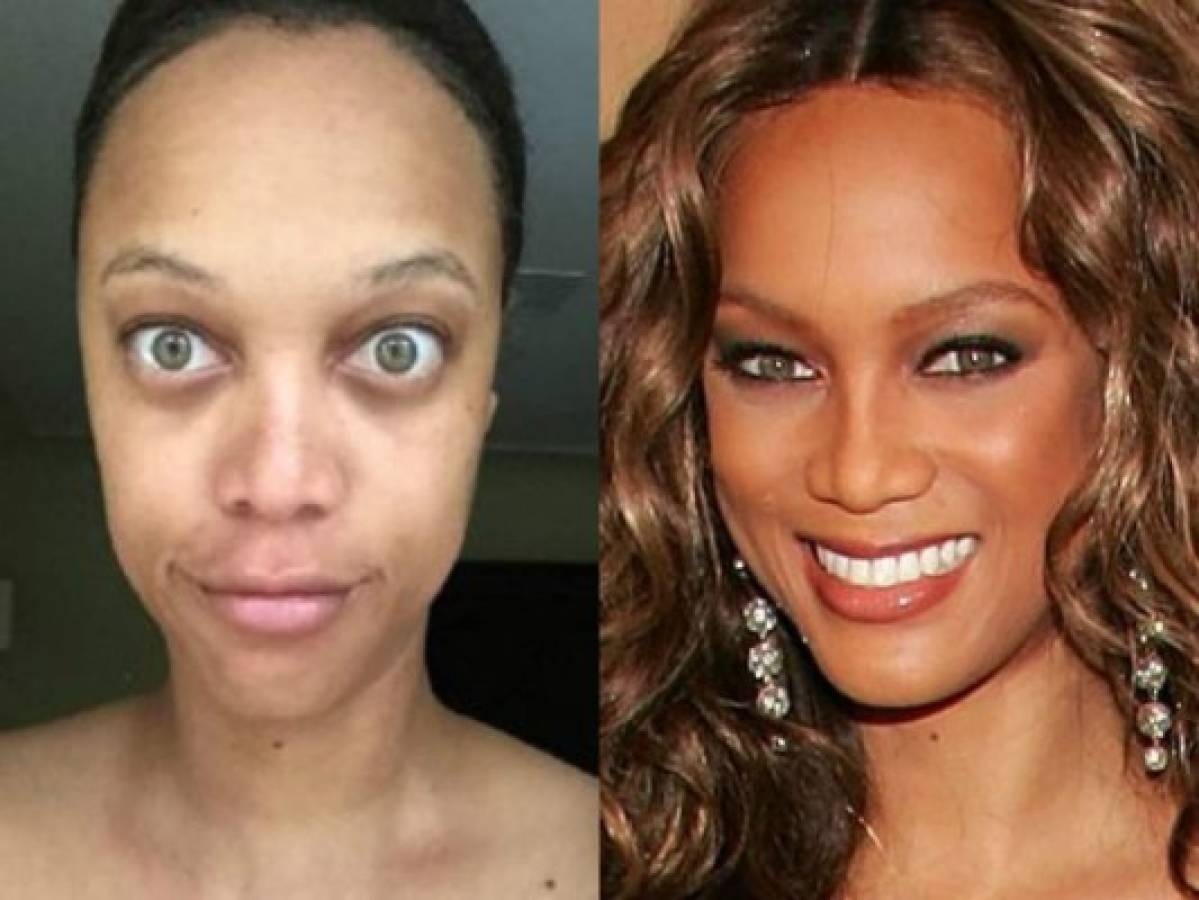 La verdadera cara de las famosas... sin maquillaje La verdadera cara de las famosas... sin maquillaje