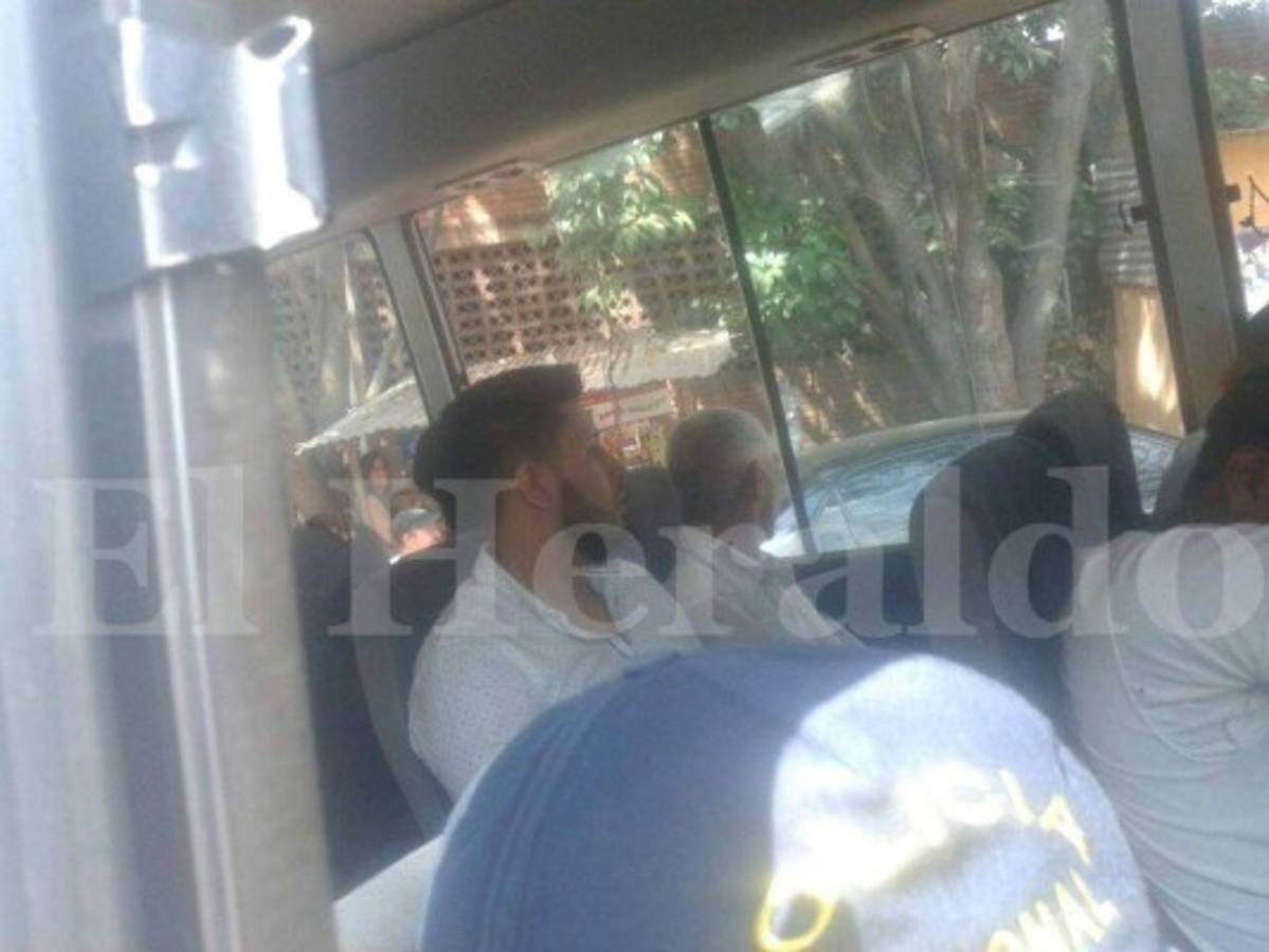 Resguardado junto a otros presos fue llevado el joven Solórzano para practicarle éxamenes psicológicos, foto: El Heraldo.