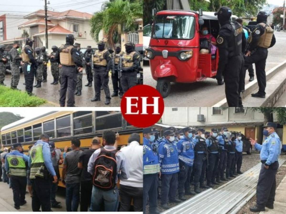 Con operativos y retenes vigilan ambiente previo a elecciones generales en Honduras